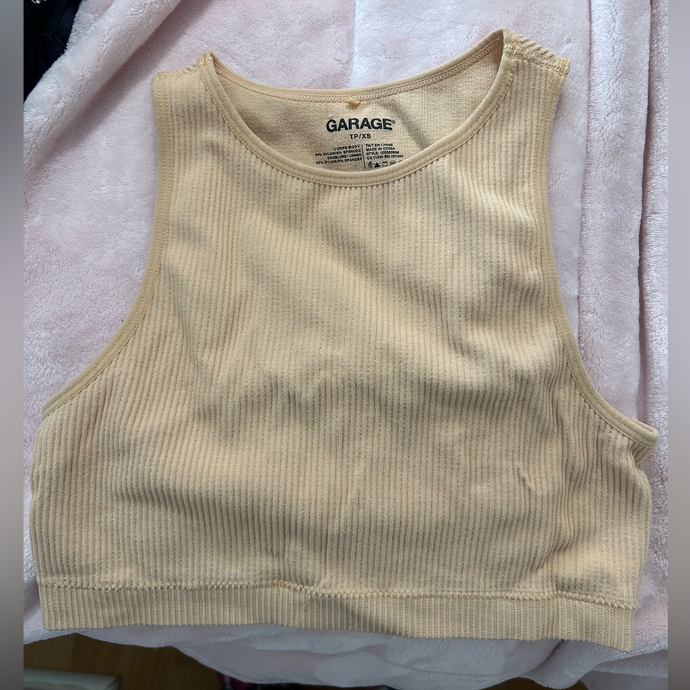 Garage XS crop top